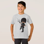CoolKids' Basic Hanes Tagless ComfortSoft® T-Shirt (Voorkant volledig)