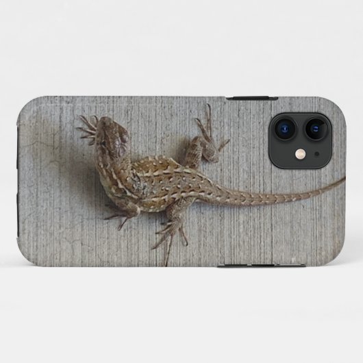 Coolle Hagedis Case-Mate iPhone Case (Achterkant (horizontaal))