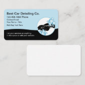 Coolste Auto Detailing Aangepast  Visitekaartje (Voorkant / Achterkant)