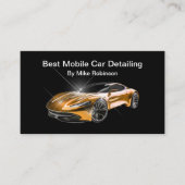 Coolste Auto Detailing Visitekaartjes Nieuw (Voorkant)