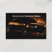 Coolste Automotive Detailing Service Visitekaartje (Voorkant)