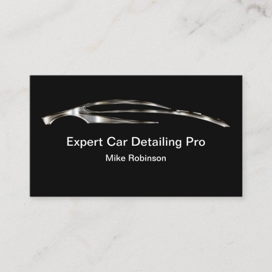 Coolste Automotive Mobile Detailing Pro Visitekaartje (Voorkant)