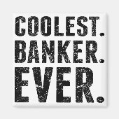 Coolste. Bankier. Ooit. Magneet (Voorkant)