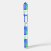 Coolste Blauwe Naamse Abstracte  Case-Mate iPhone Case (Achterkant / Links)