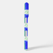Coolste Blauwe Naamse Abstracte  Case-Mate iPhone Case (Achterkant / Rechts)
