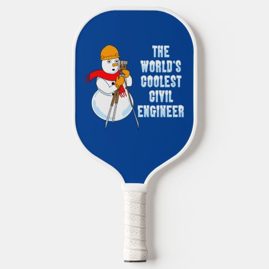 Coolste Burgerlijk Ingenieur Pickleball Paddle (Voorkant)