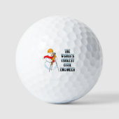Coolste Civiele Ingenieur Golfballen (Voorkant)