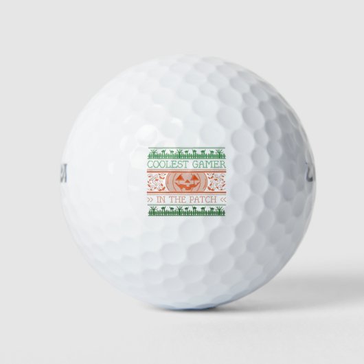 Coolste Gamer In De Patch Golfballen (Voorkant)