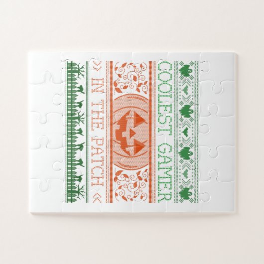 Coolste Gamer In De Patch Legpuzzel (Horizontaal)