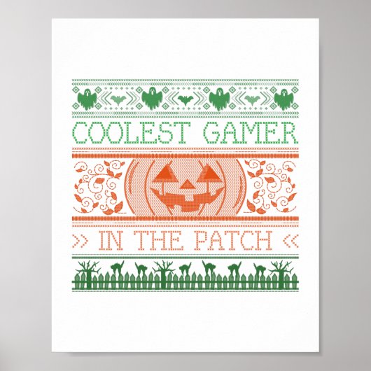 Coolste Gamer In De Patch Poster (Voorkant)