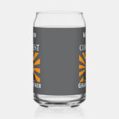 Coolste Grootvader Grappige Retro Coole Zonnebril Blikvorm Glas (Links)