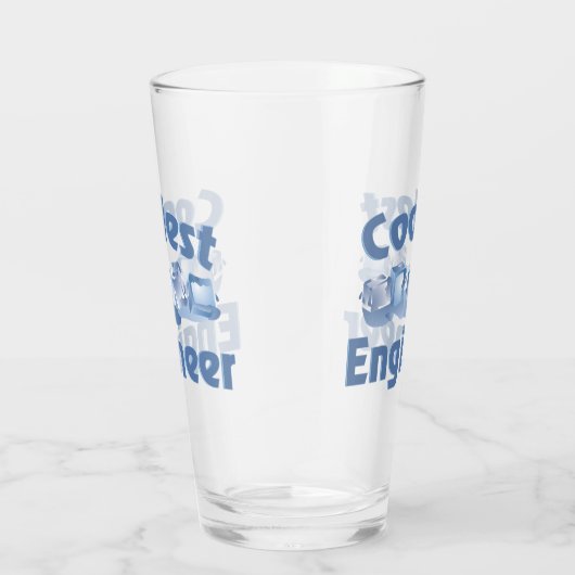 Coolste Ingenieur Ijs Glas (Rechts)