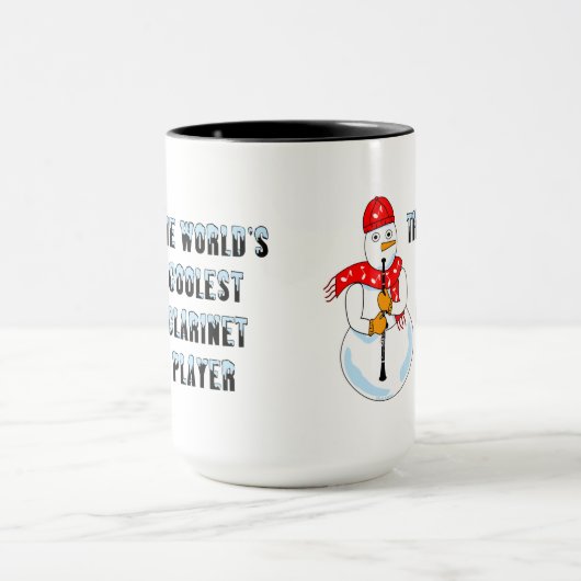Coolste klarinet speler mok (Midden)