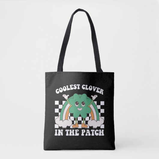 Coolste Klaver In De Patch St. Patrick's Dag Tote Bag (Voorkant)