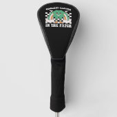 Coolste klaver in de patch St Patrick's Day Golfheadcover (Voorkant)