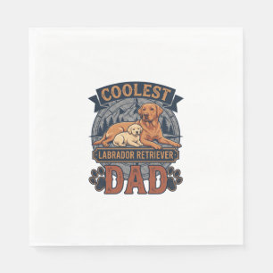 Coolste Labrador Retriever Vader Hond Berg Poot Pr Servet