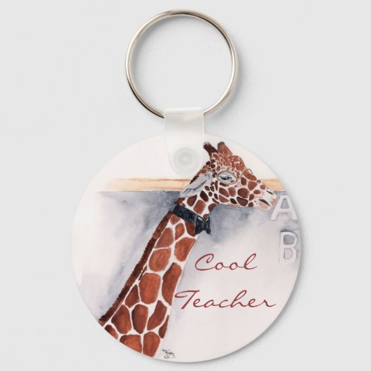 Coolste leraar sleutelhanger (Voorkant)