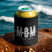 Coolste mam sinds 20XX moderne eenvoudige preppy Blikjeskoeler