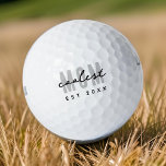 Coolste mam sinds 20XX moderne eenvoudige preppy Golfballen<br><div class="desc">Dit eenvoudige en moderne ontwerp bestaat uit san serif typografie.</div>