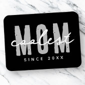 Coolste mam sinds 20XX moderne eenvoudige preppy Magneet