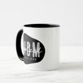 Coolste mam sinds 20XX moderne eenvoudige preppy Mok (Voorkant links)