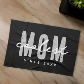 Coolste mam sinds 20XX moderne eenvoudige preppy Theedoek