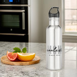 Coolste mam sinds 20XX moderne eenvoudige preppy Waterfles<br><div class="desc">Dit eenvoudige en moderne ontwerp bestaat uit san serif typografie.</div>