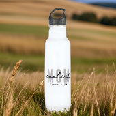 Coolste mam sinds 20XX moderne eenvoudige preppy Waterfles