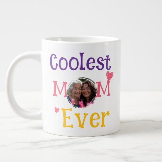 Coolste Moeder Funny Sarcastische Moederdag Reus Grote Koffiekop (Links)