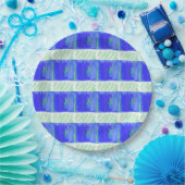 Coolste Nautische Abstracte  Papieren Bordje (Feest)