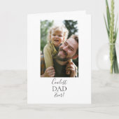 Coolste Papa Ooit! Kaart (Voorkant)