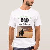 Coolste Papa Ooit Retro Zonsondergang Vaderdag T-shirt (Voorkant)