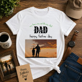 Coolste Papa Ooit Retro Zonsondergang Vaderdag T-shirt