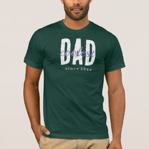 Coolste Papa Sinds 20XX Modern Eenvoudig Netjes T-shirt