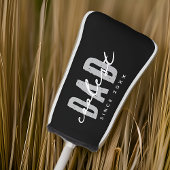 Coolste papa sinds 20XX moderne eenvoudige preppy Golfheadcover