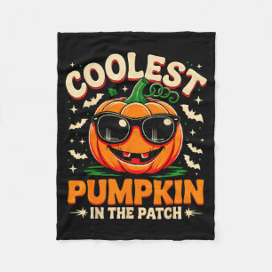 Coolste Pompoen In De Patch Groovy Halloween Voor Fleece Deken