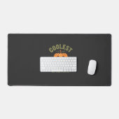 Coolste Pompoen In De Patch Halloween-ontwerp Bureaumat (Keyboard & Muis)