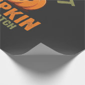 Coolste Pompoen In De Patch Halloween-ontwerp Cadeaupapier (Hoek)