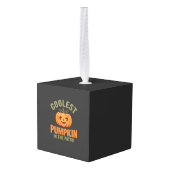 Coolste Pompoen In De Patch Halloween-ontwerp Decoratie (Achter hoekig)