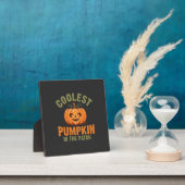 Coolste Pompoen In De Patch Halloween-ontwerp Fotoplaat (Insitu)