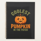 Coolste Pompoen In De Patch Halloween-ontwerp Planner (Voorkant)