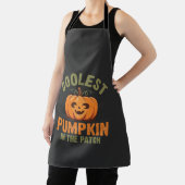 Coolste Pompoen In De Patch Halloween-ontwerp Schort (Insitu)