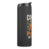 Coolste Pompoen in de Patch Halloween-ontwerp Thermosbeker (Gedraaid links)