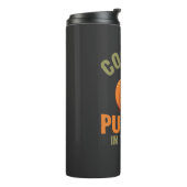 Coolste Pompoen In De Patch Halloween-ontwerp Thermosbeker (Gedraaid links)