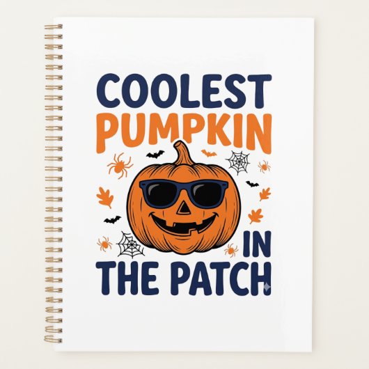 Coolste Pompoen in de Patch Halloween Shirt_1 Planner (Voorkant)