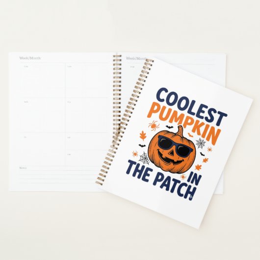 Coolste Pompoen in de Patch Halloween Shirt_1 Planner (Display)