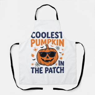 Coolste Pompoen in de Patch Halloween T-shirt_1 Schort