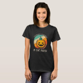 Coolste pompoen in de patch Kinder Mannen vrouwen T-shirt (Voorkant volledig)