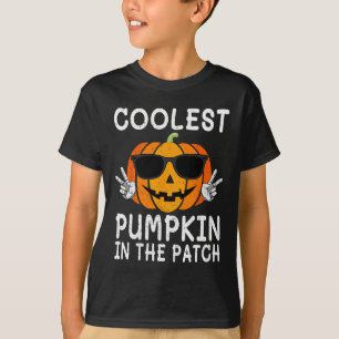 Coolste pompoen in de patch leuke jongens meisjes  t-shirt