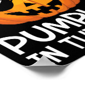 Coolste pompoen in de patch peuter Kinder Boys Hal Poster (Hoek)